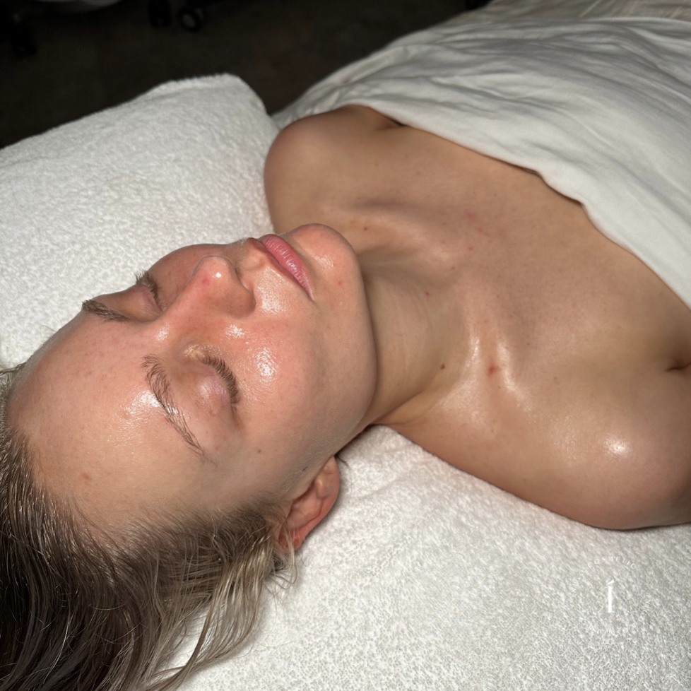 is clinical, is clinical facial, fire and ice facial, facials, glowing skin